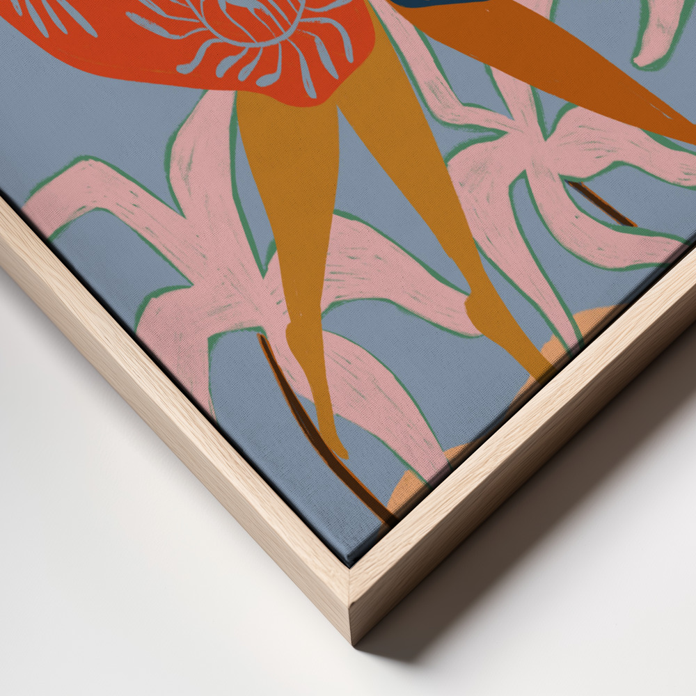 Canvas print - Sisterhood frame close up