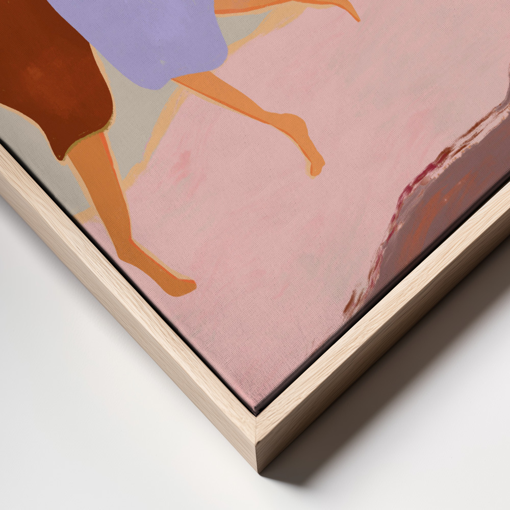 Canvas print - Together frame close up