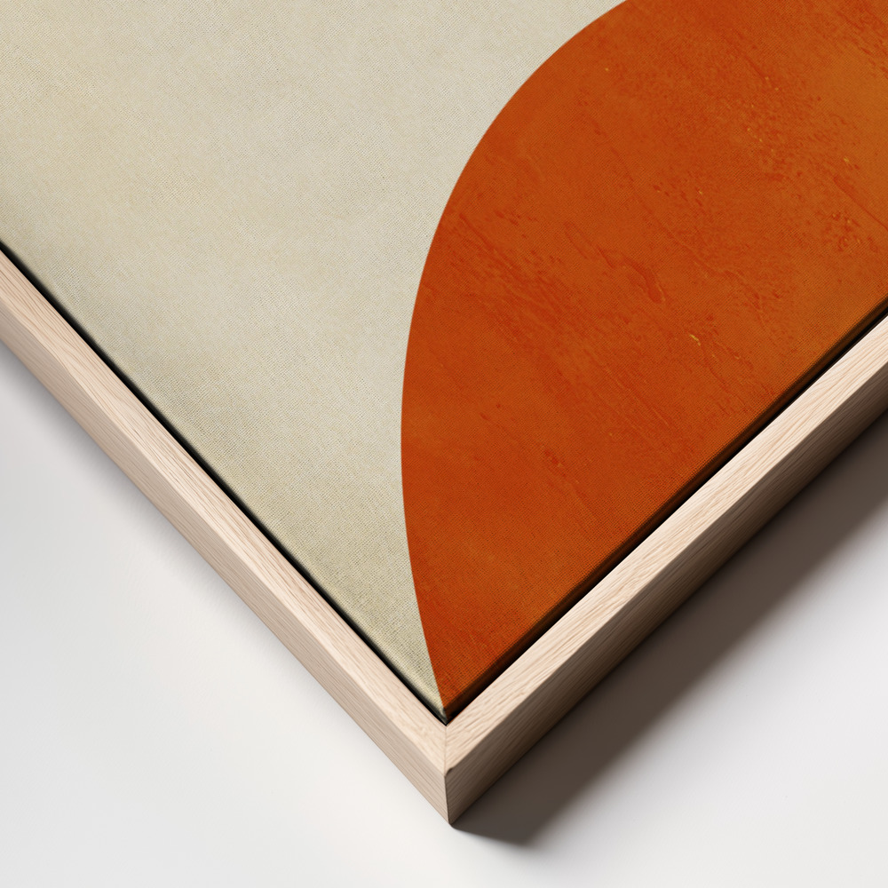 Canvas print - Sunset Dreams frame close up
