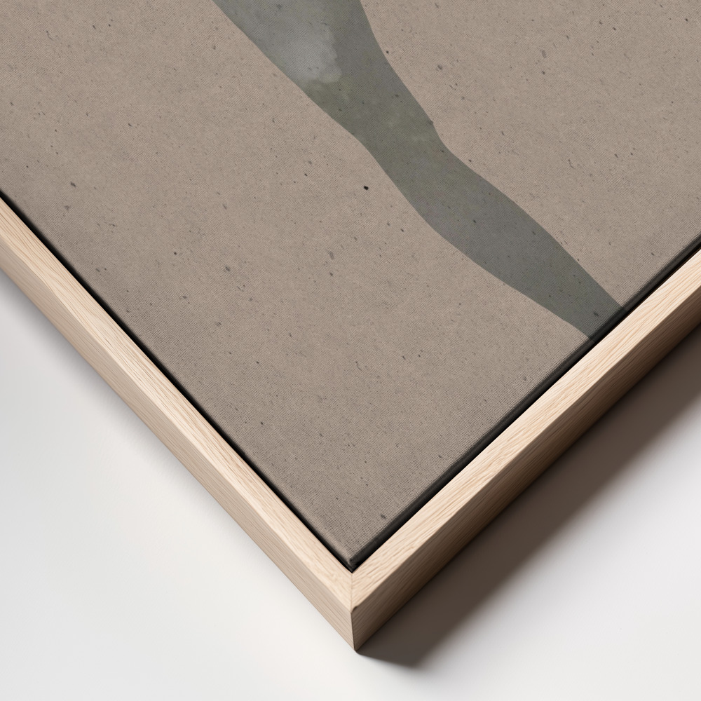 Lienzo - Namaste yoga frame close up