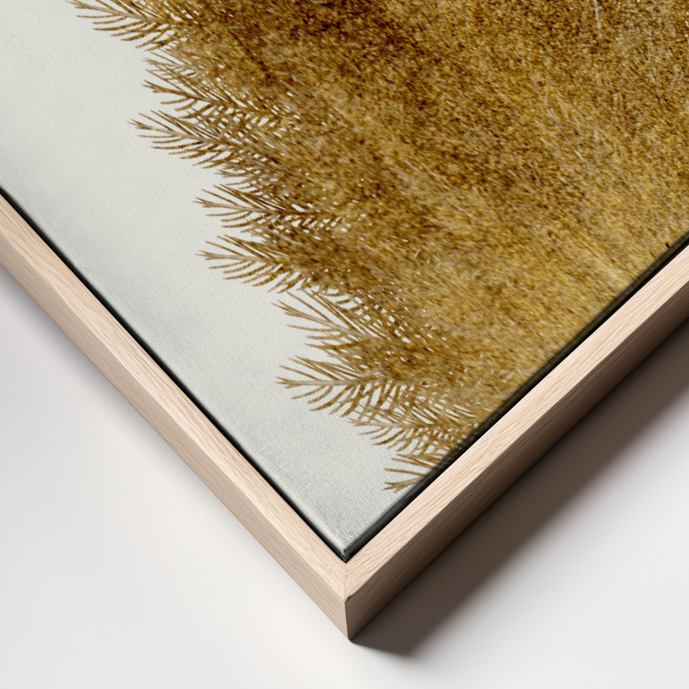 Canvas print - A Merry Christmas frame close up