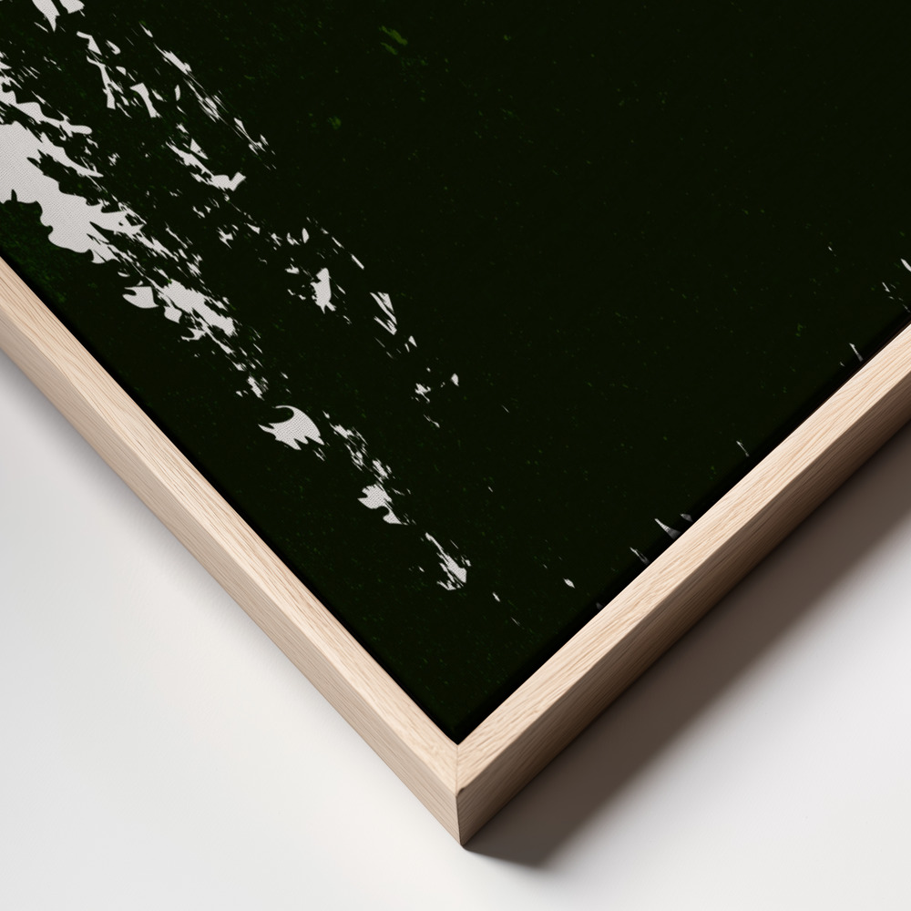 Lienzo - Tannenwald (dark) frame close up