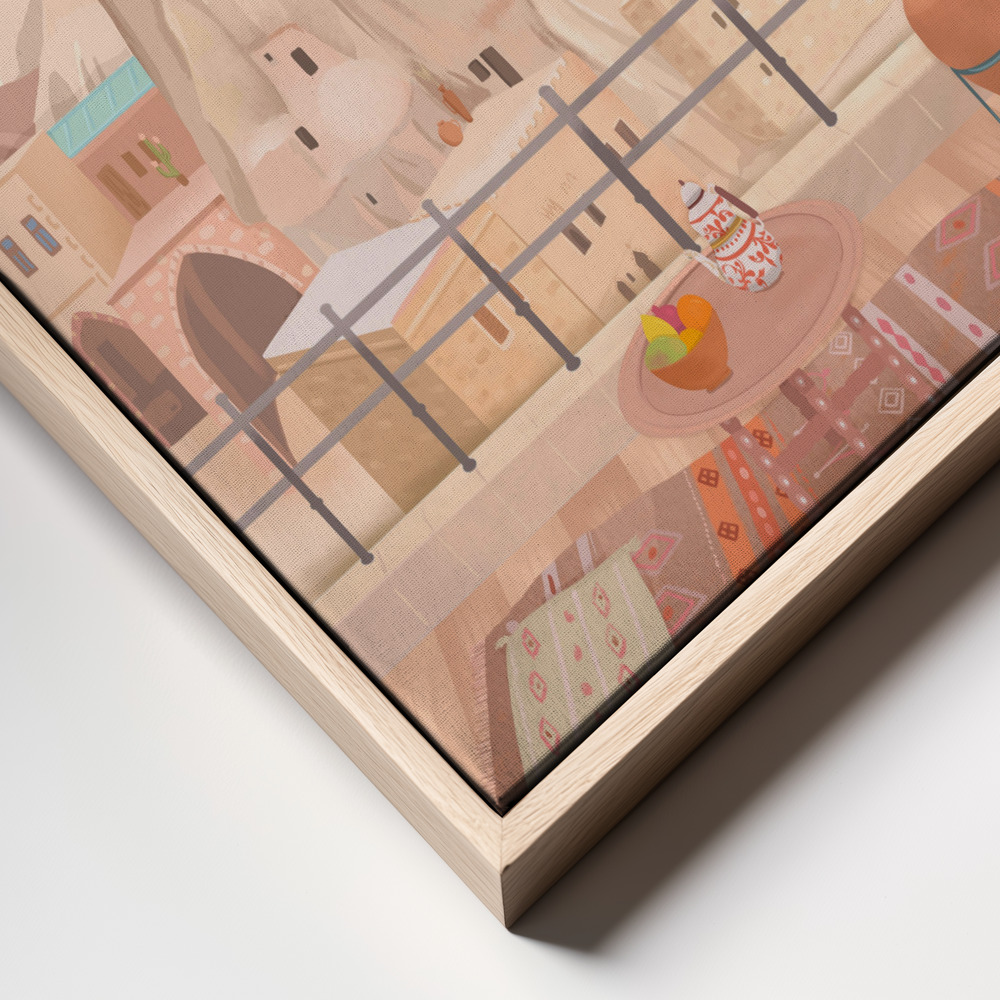 Canvas print - Cappadokia frame close up