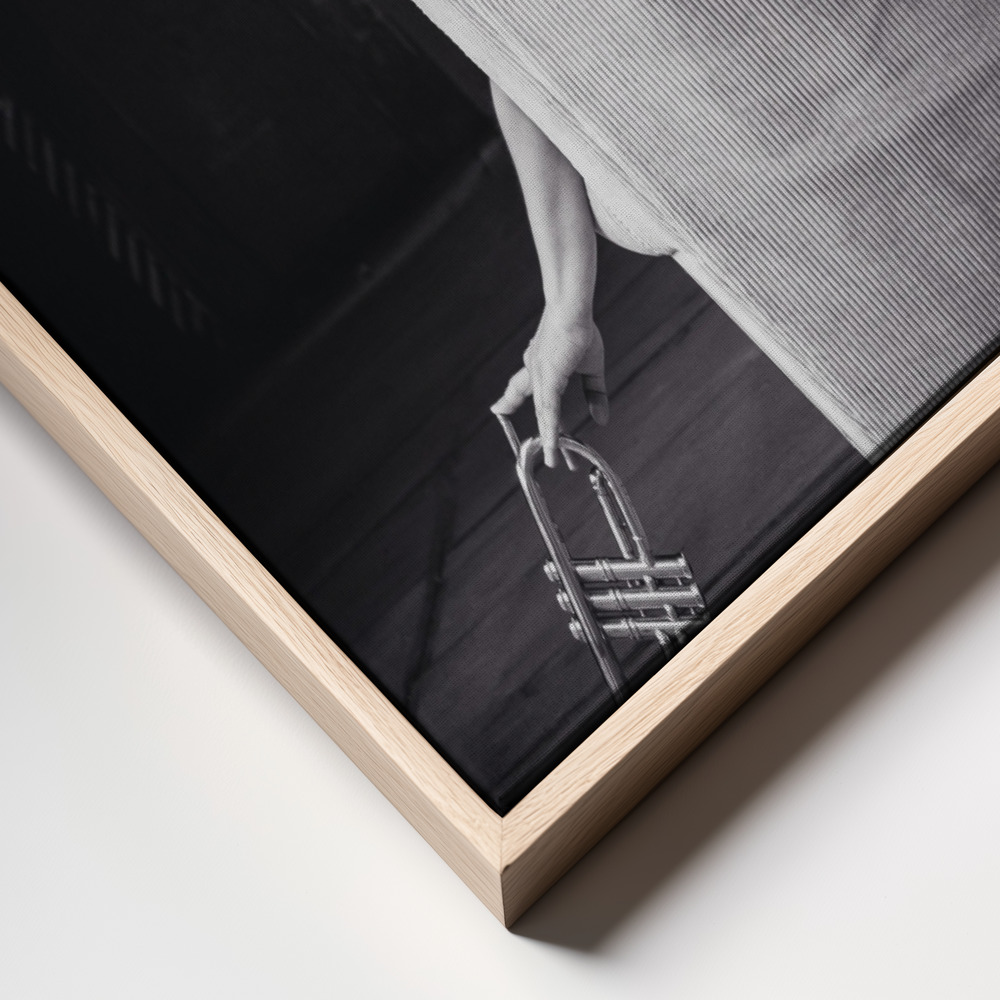 Canvas print - Sentimental sounds frame close up