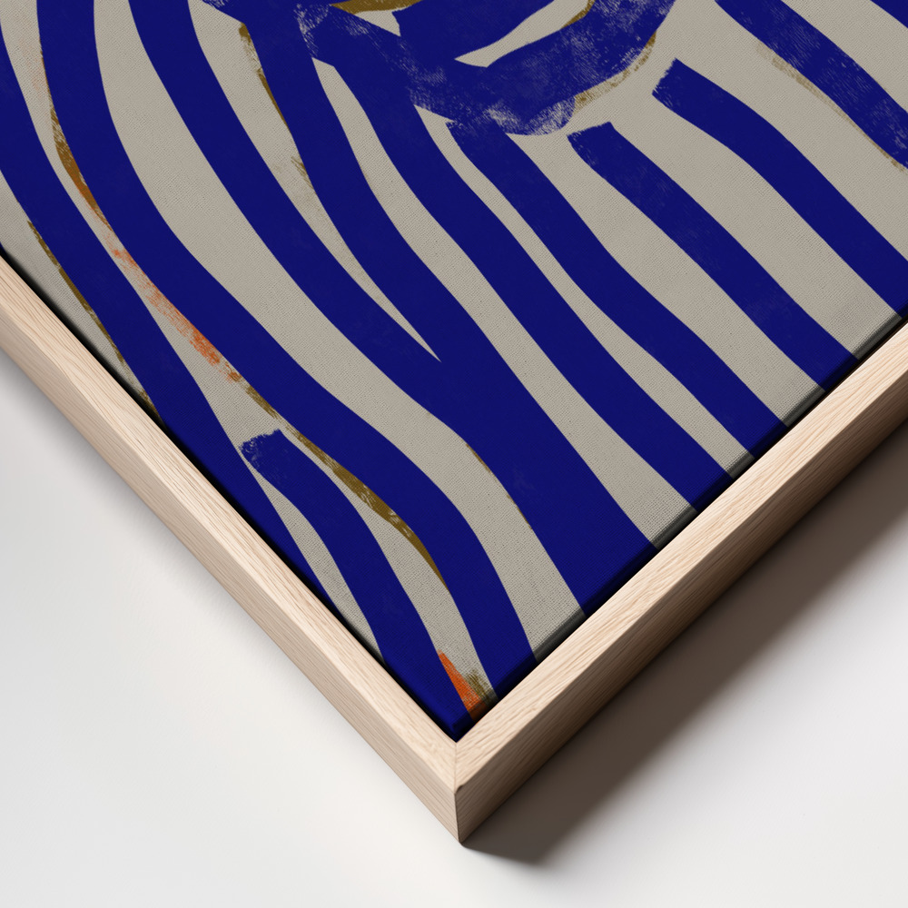 Canvas schilderi - Resting Beauty frame close up - natuurlijk frame