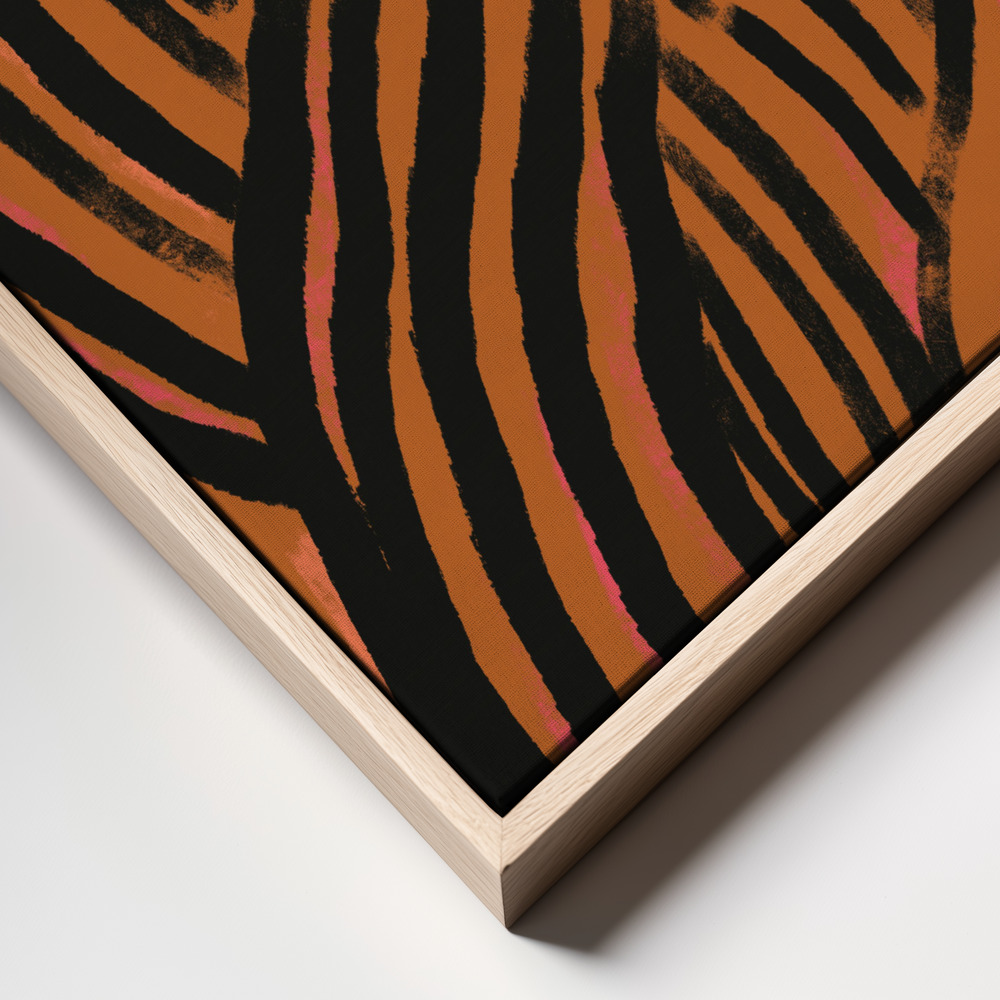 Canvas taulu - Esmeralda kehys lähikuva - luonnollinen kehys