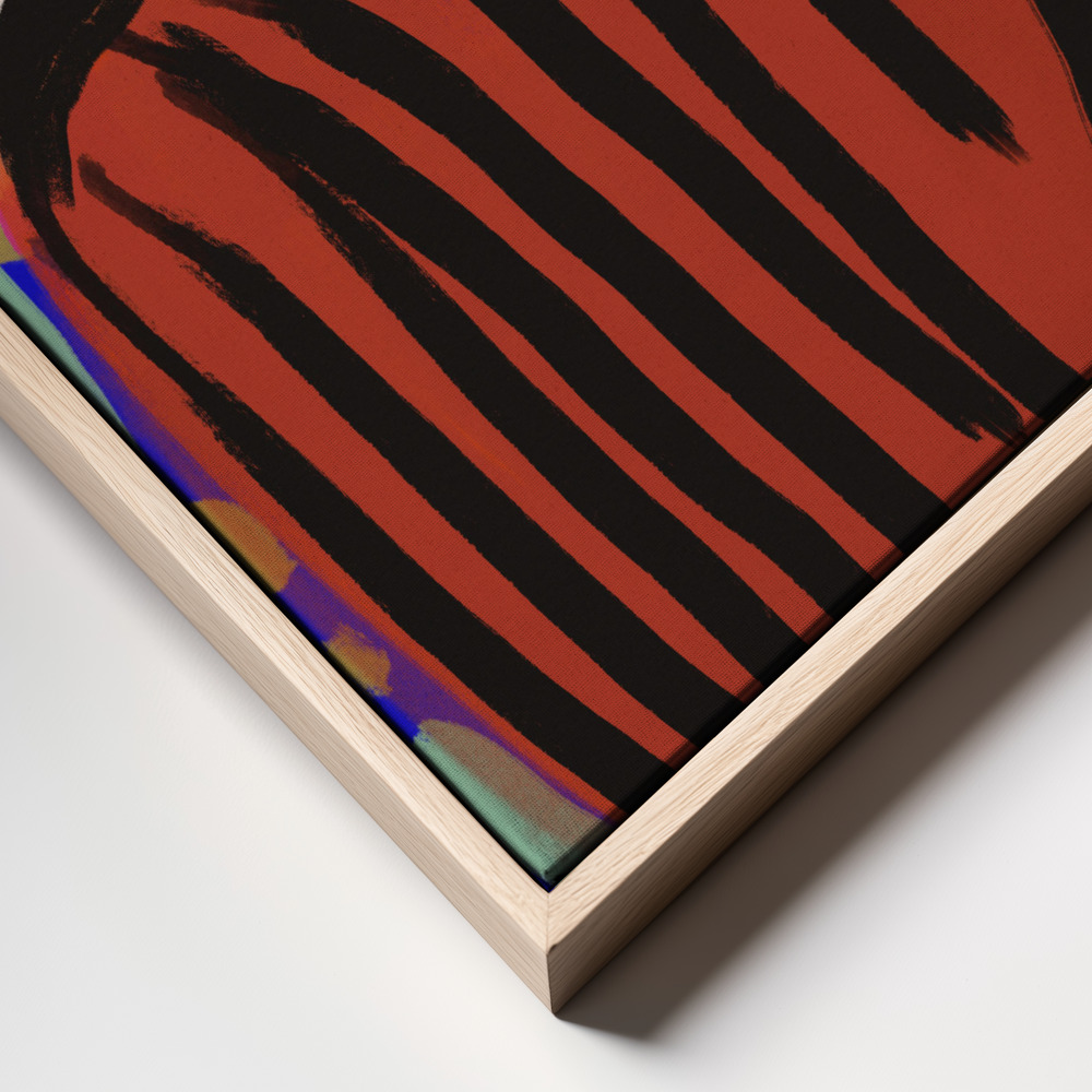 Canvas print - Garden Harmony frame close up