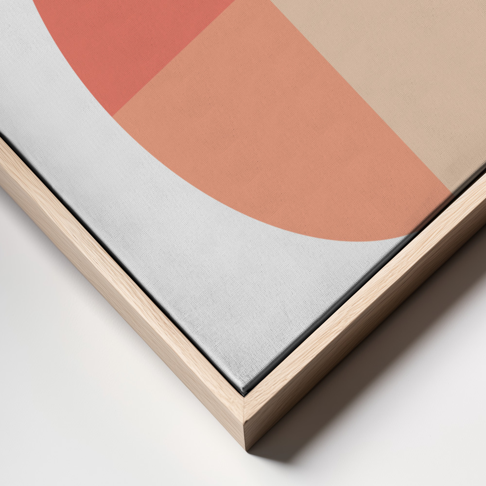 Canvas print - Peach 41 frame close up