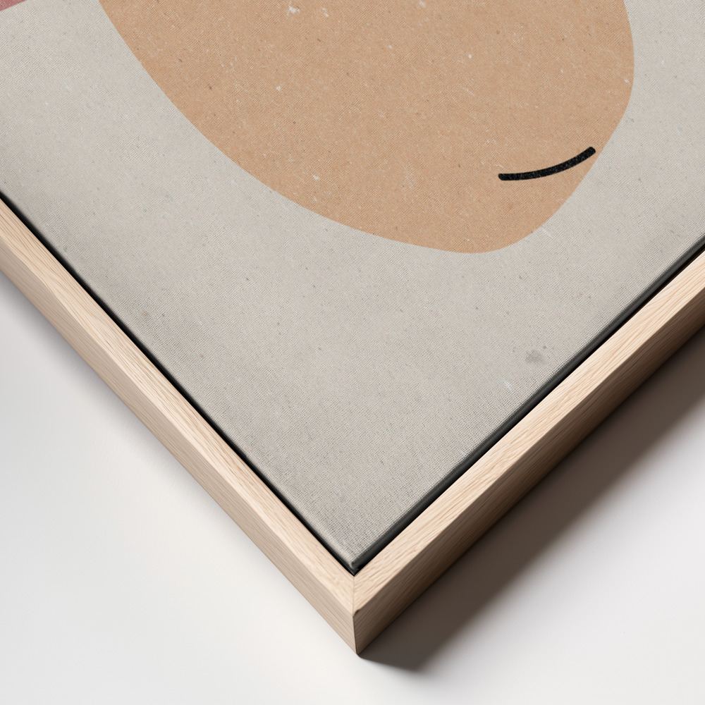 Canvas print - Pear frame close up