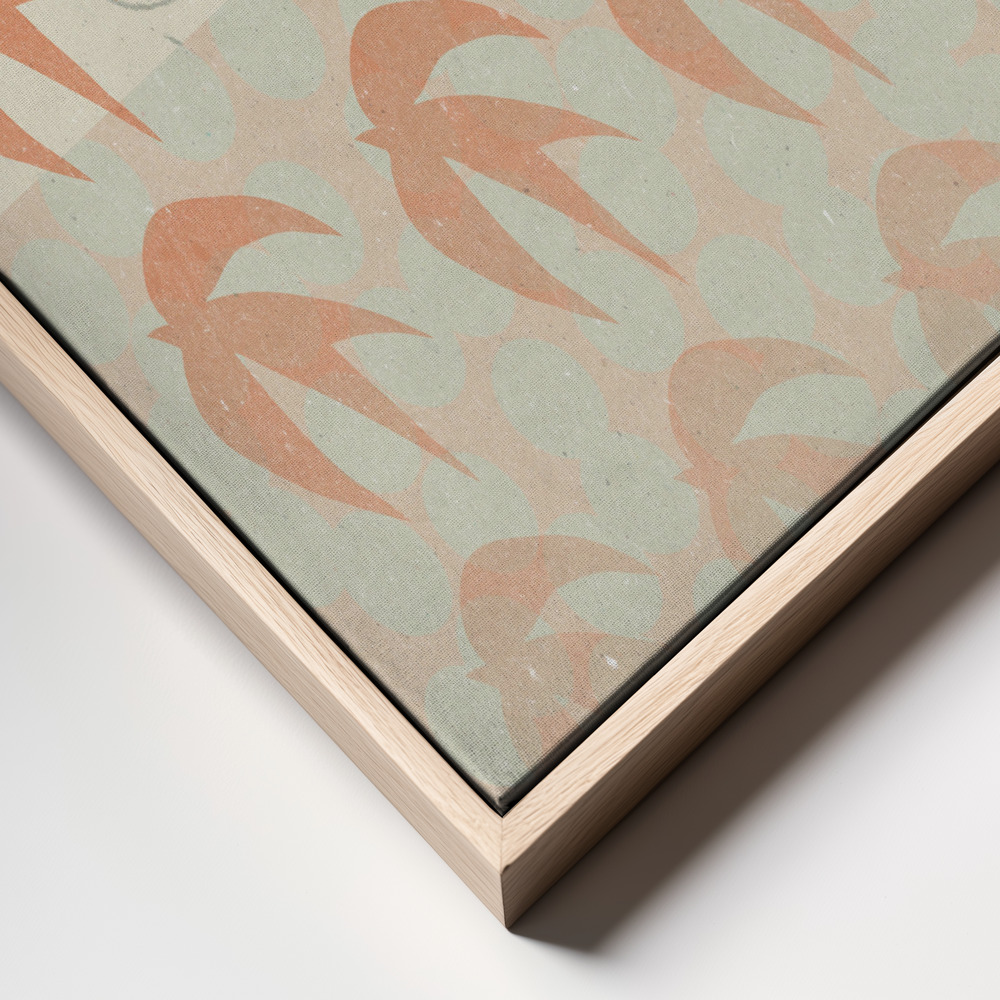 Canvas print - Abstract Composition 1 frame close up