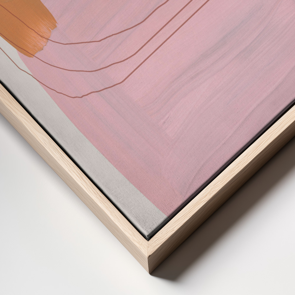 Canvas print - Abstract Brush Strokes 121 frame close up