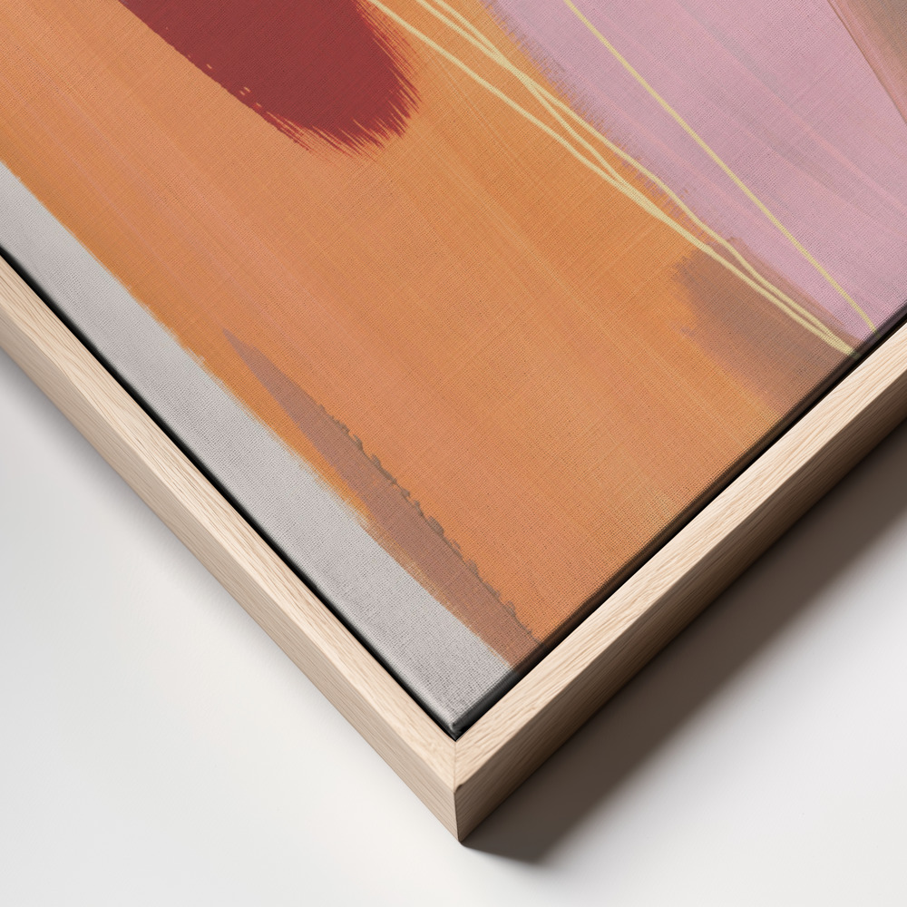 Canvas print - Abstract Brush Strokes 125 frame close up