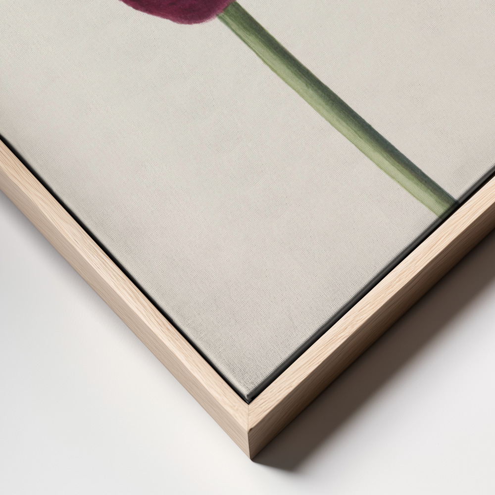 Canvas schilderi - Sweet Trillium frame close up