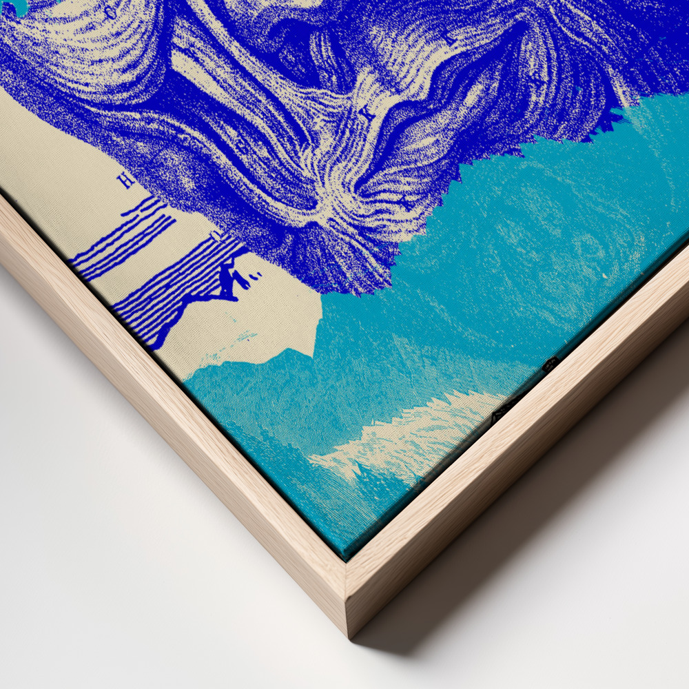 Canvas print - Awakening I frame close up