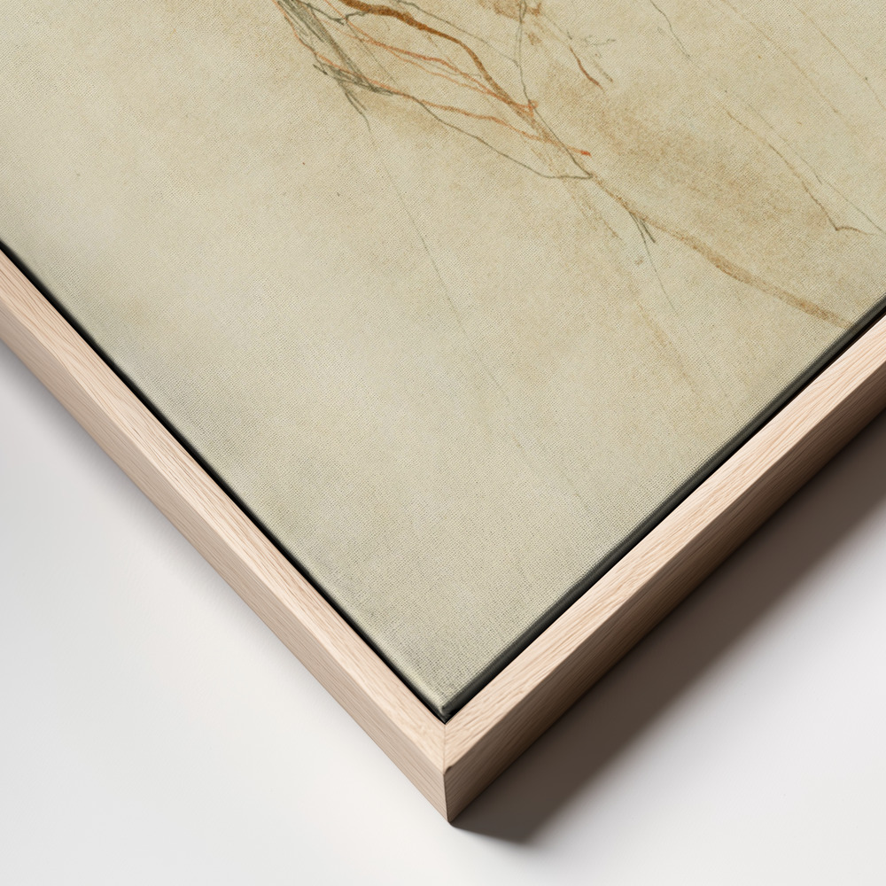 Canvas print - Hommage à Ingres XVIII frame close up