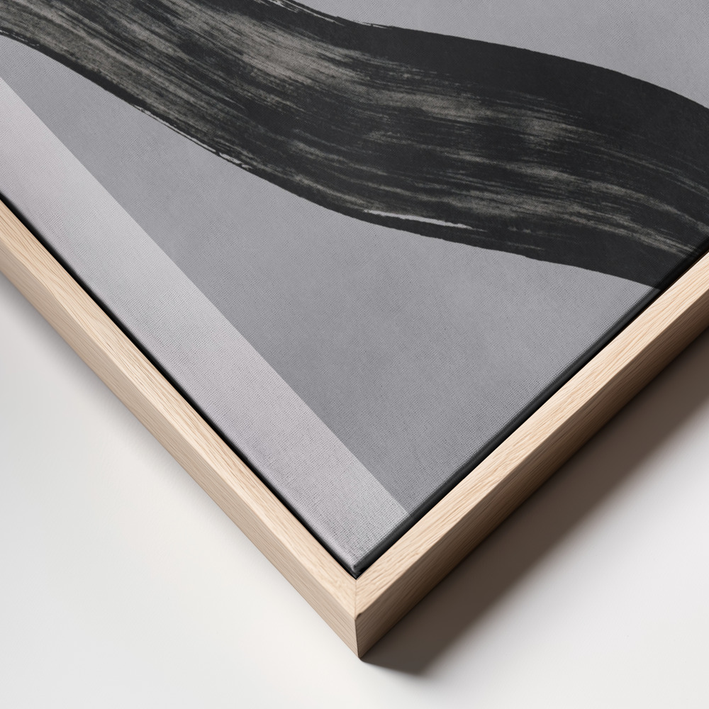 Canvas print - Lines and Shapes 2 frame close up