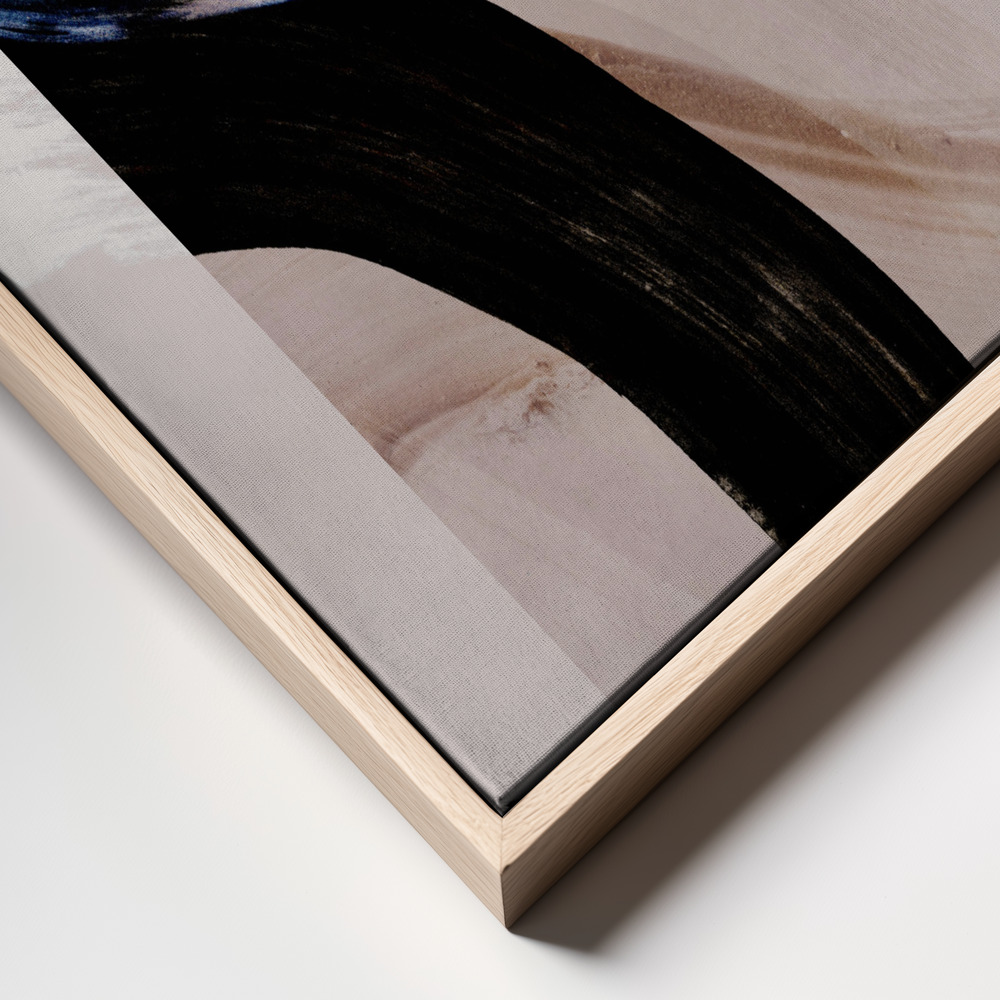 Canvas print - Lines and Shapes 5 frame close up