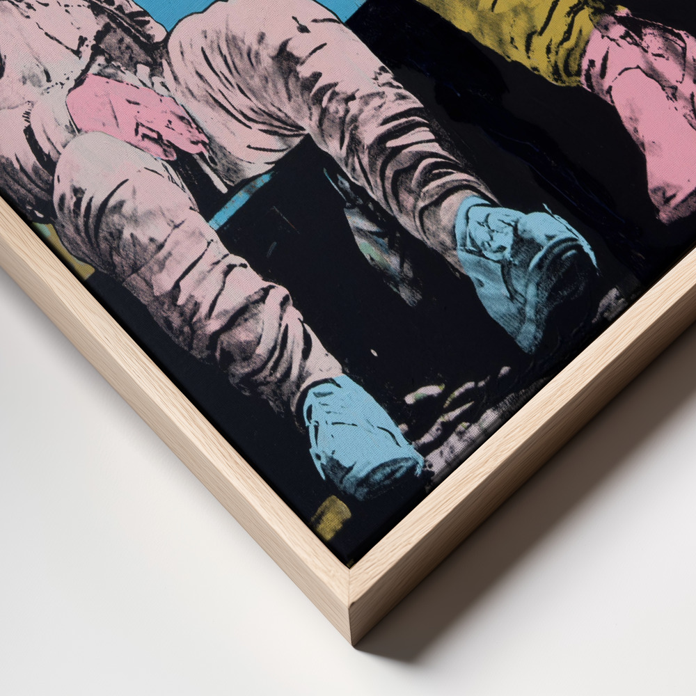 Canvas print - Augmented Reality 3 frame close up