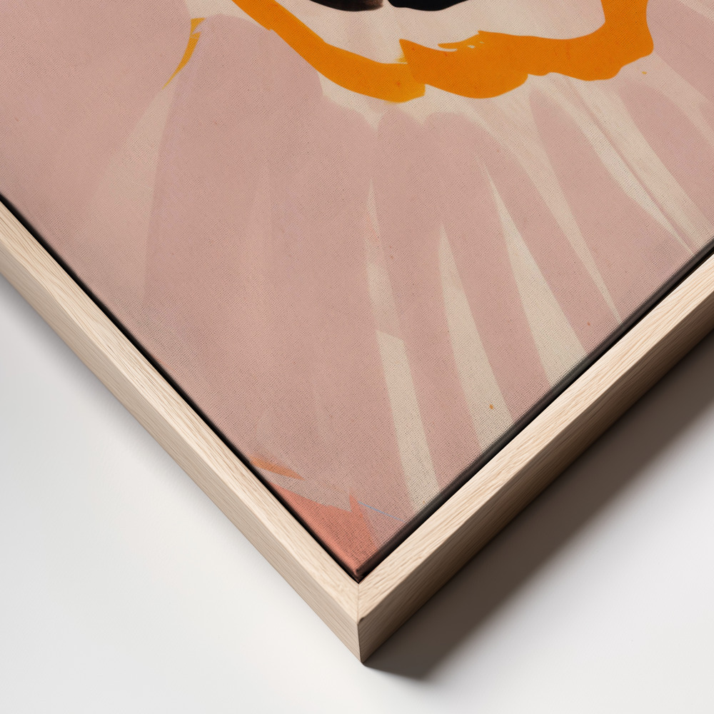 Canvas print - Dancingamitano2 frame close up