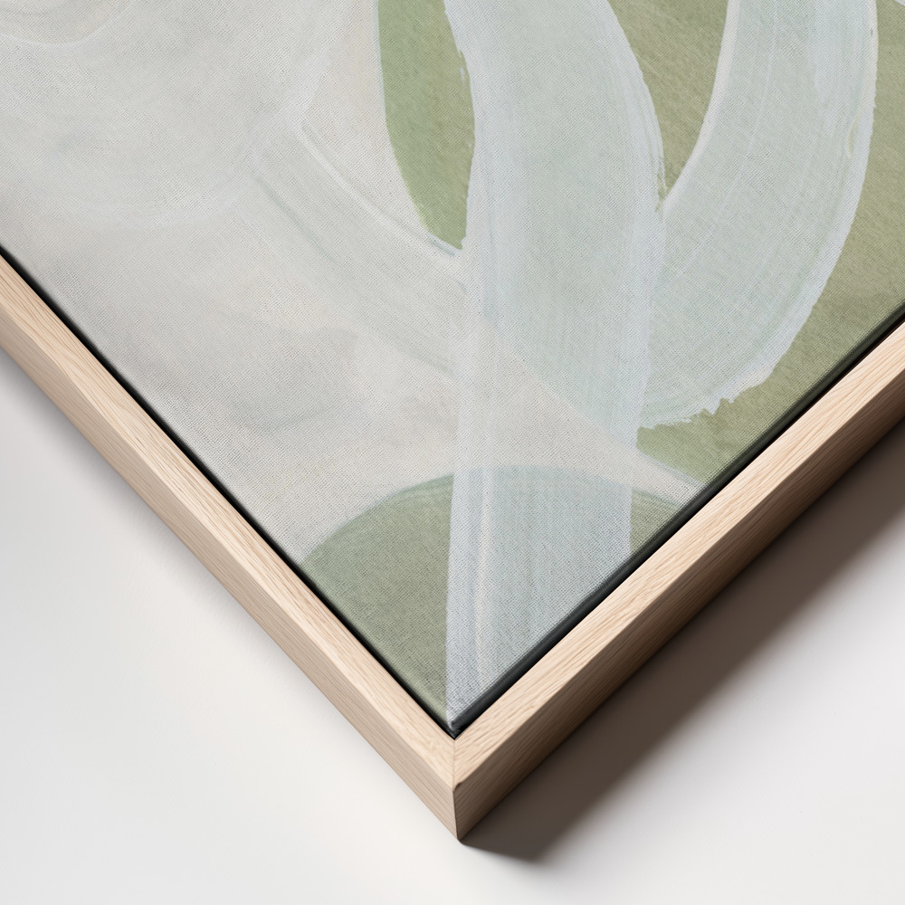 Canvas print - Abstract Loops 1 frame close up