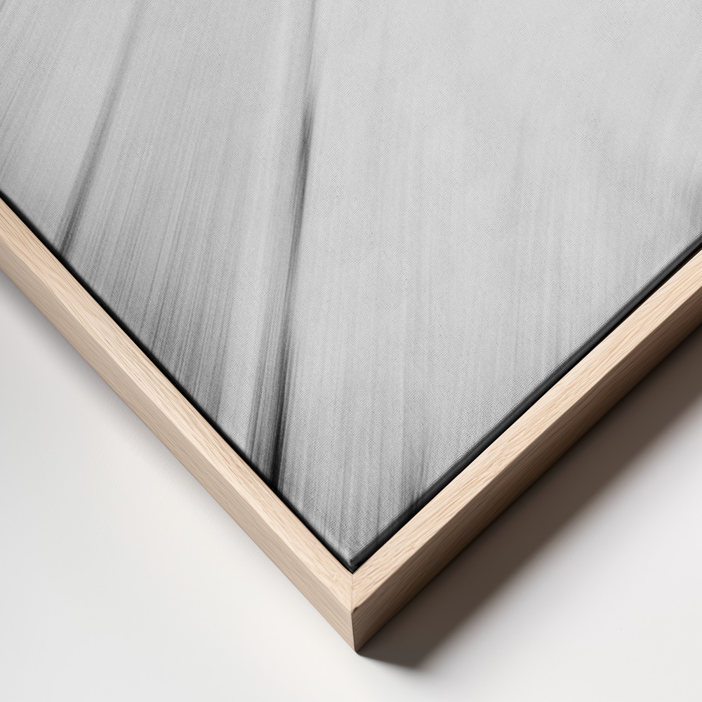 Canvas print - A Smoother Road frame close up