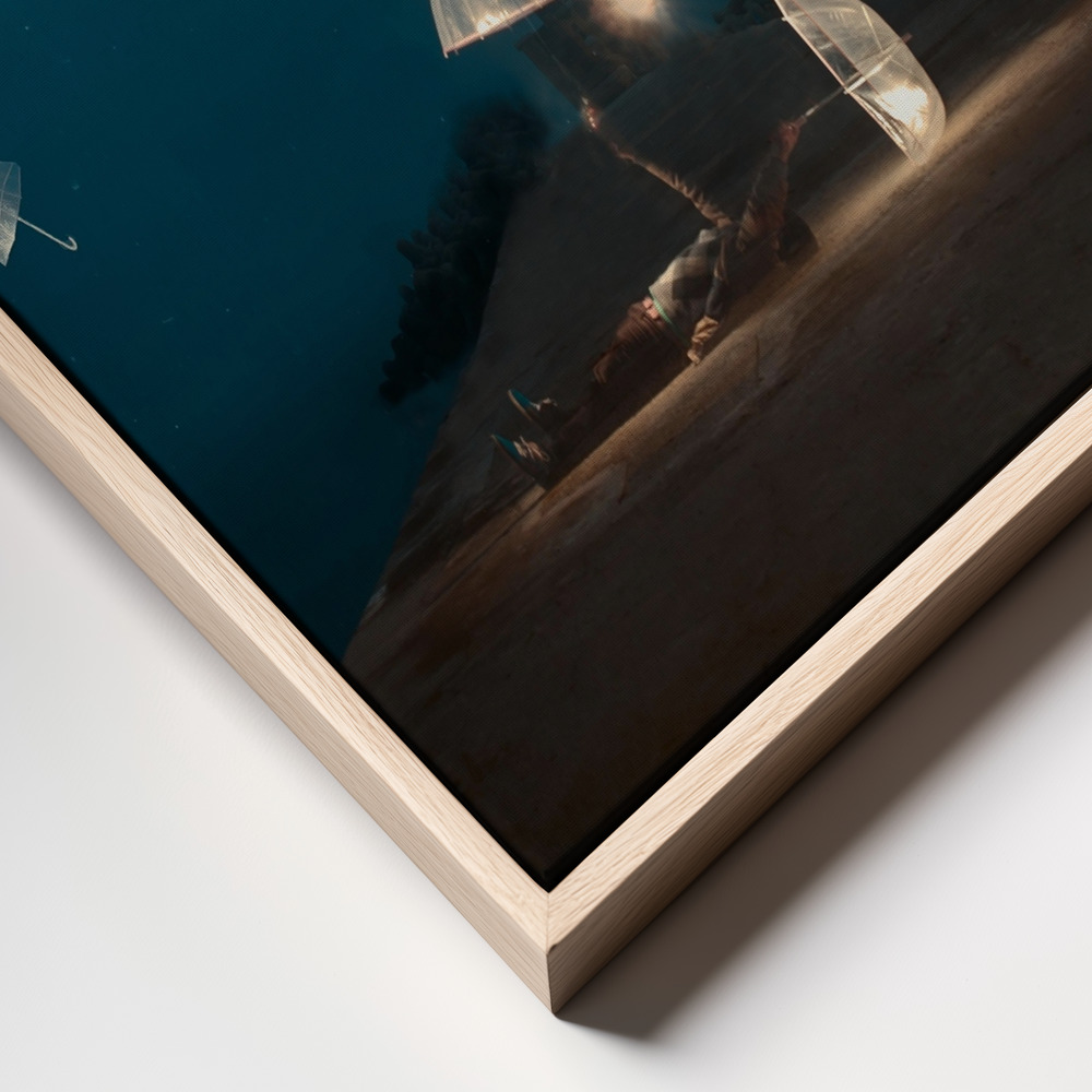 Canvas print - DREAMS frame close up