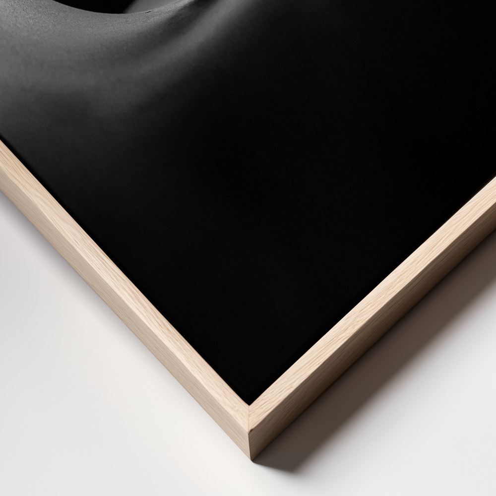 Canvas print - Light and shadows frame close up