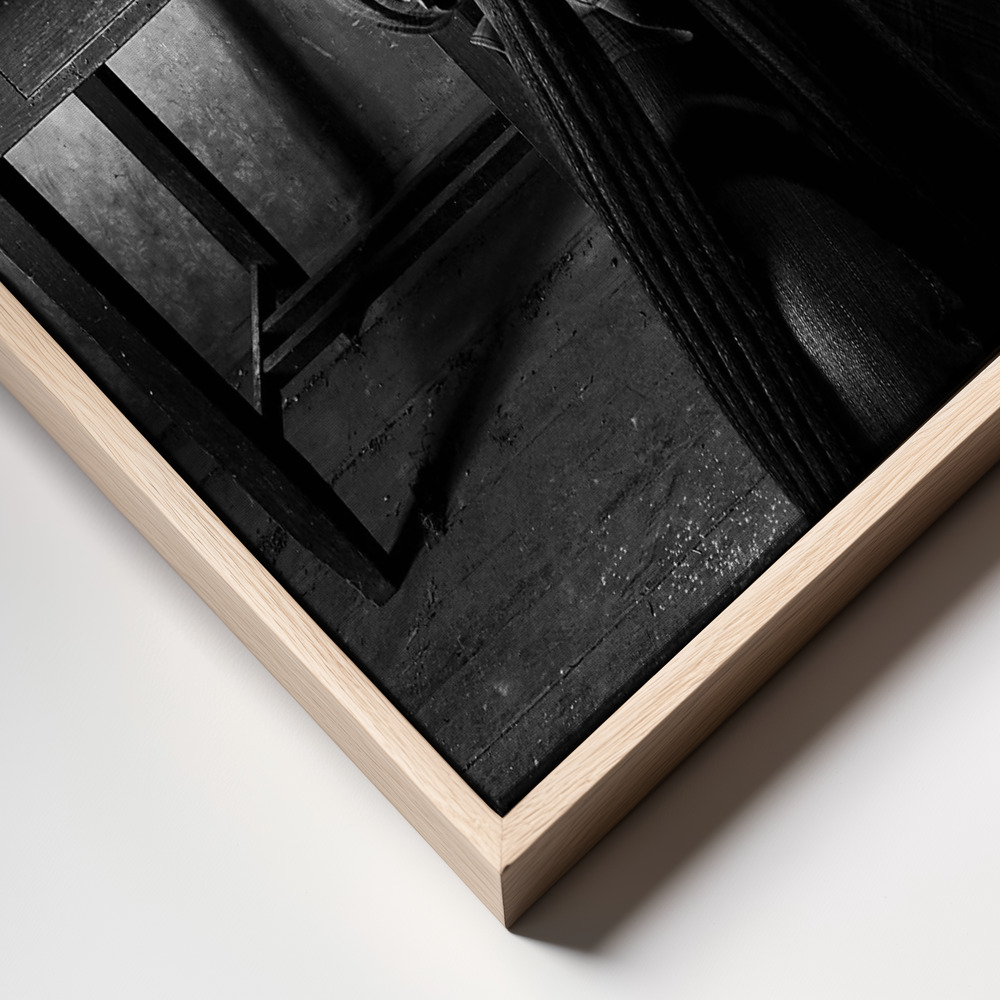 Canvas print - The photographer frame close up