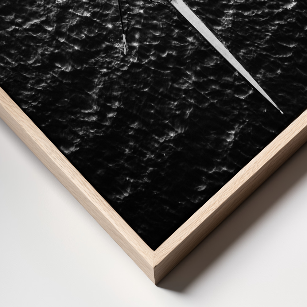 Canvas print - Solitary Voyage frame close up