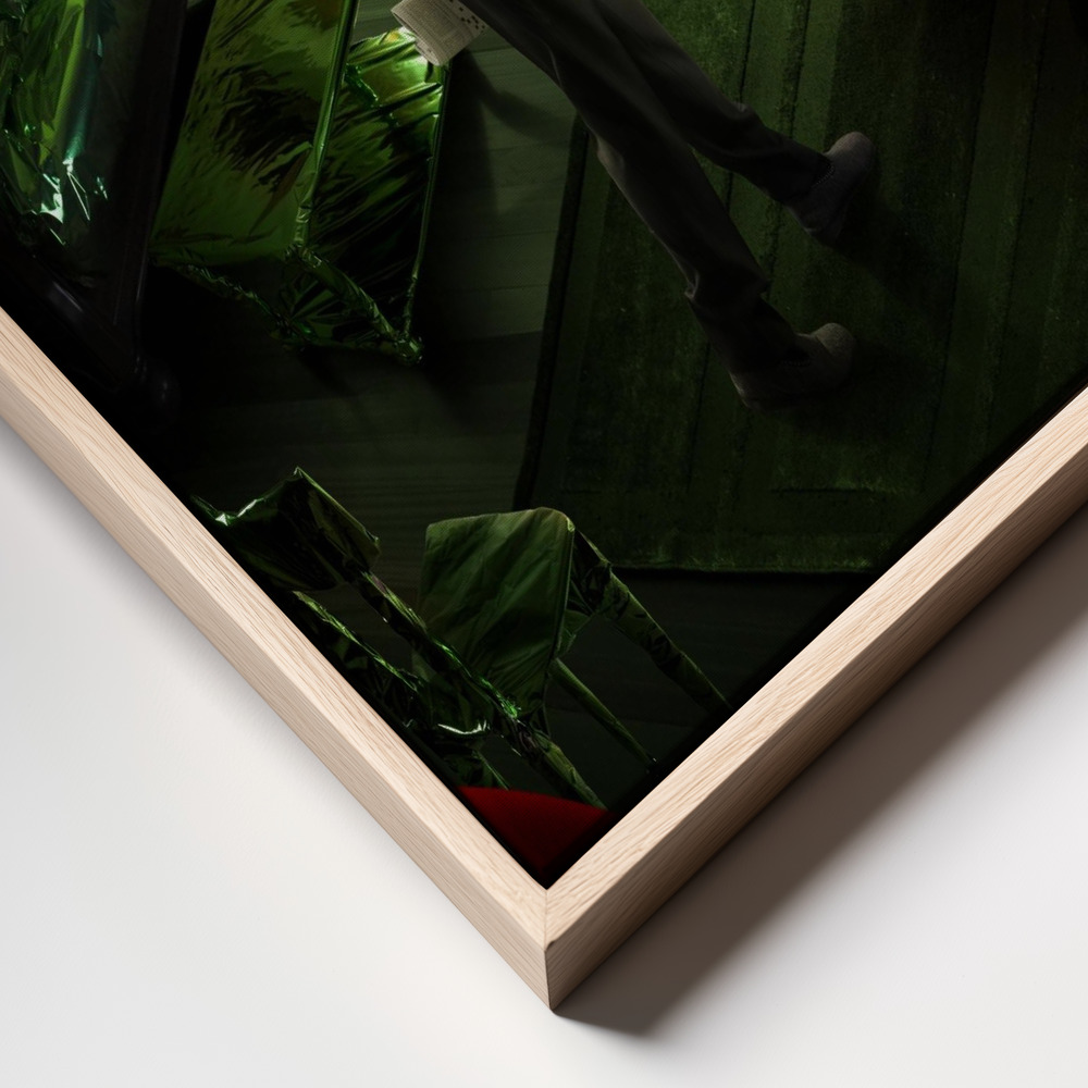 Canvas print - Christmas Madness frame close up