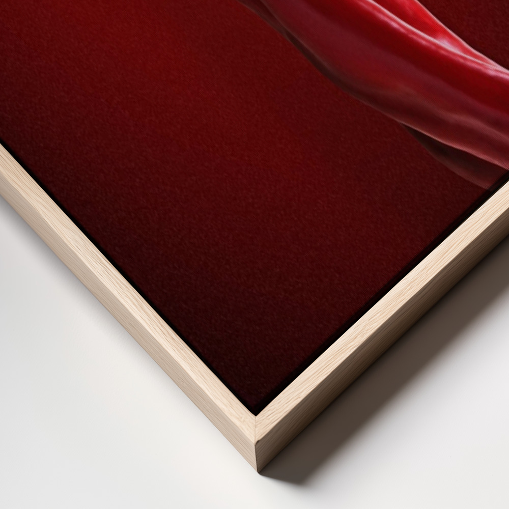 Canvas print - Unlikely #76 frame close up
