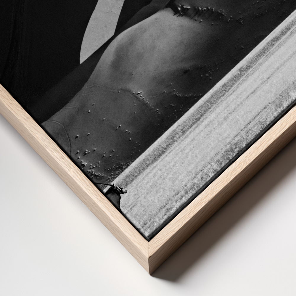 Canvas print - The Solitary frame close up