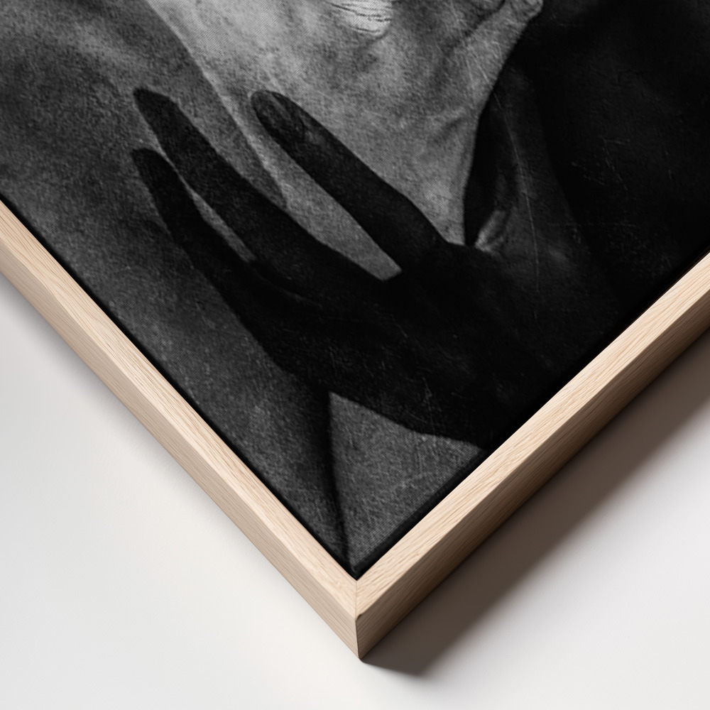 Toile - Lost my eyes cadre en gros plan - cadre naturel