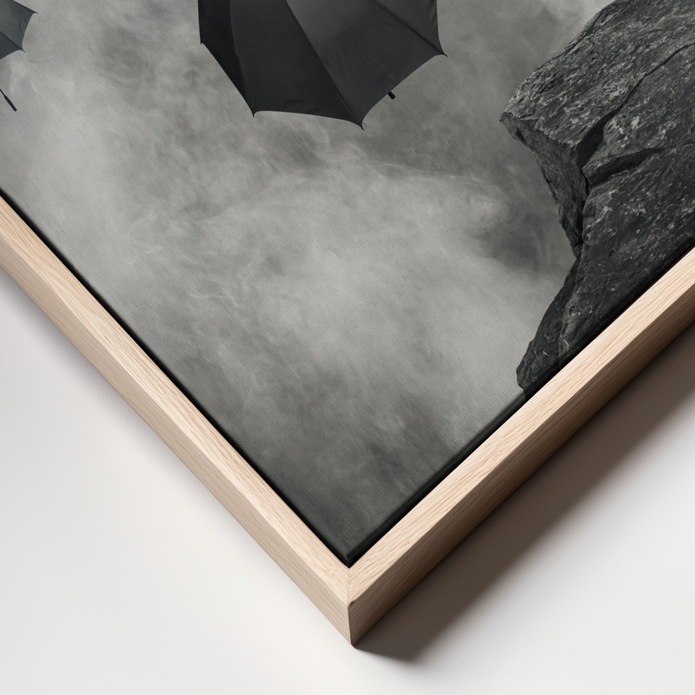 Canvas print - The Road Less Traveled frame close up