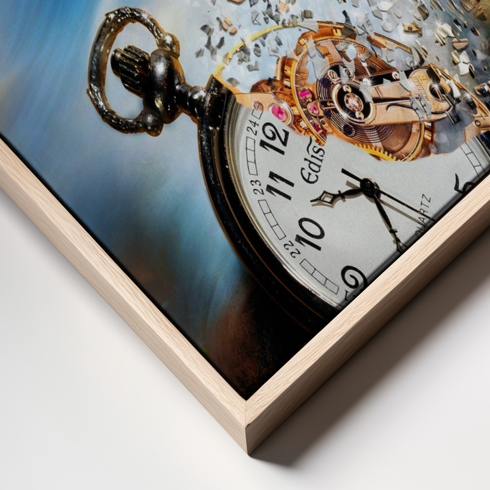 Lienzo - The Vanishing Time frame close up