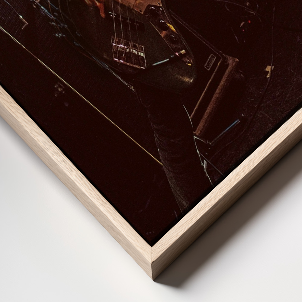Canvas print - Livephotography frame close up
