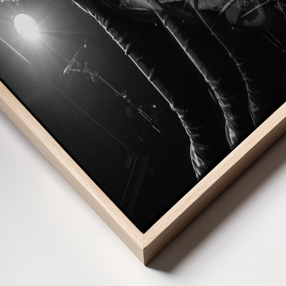 Canvas print - Afterimage frame close up