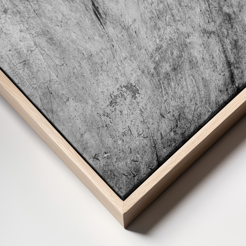Canvas print - Concrete slider frame close up