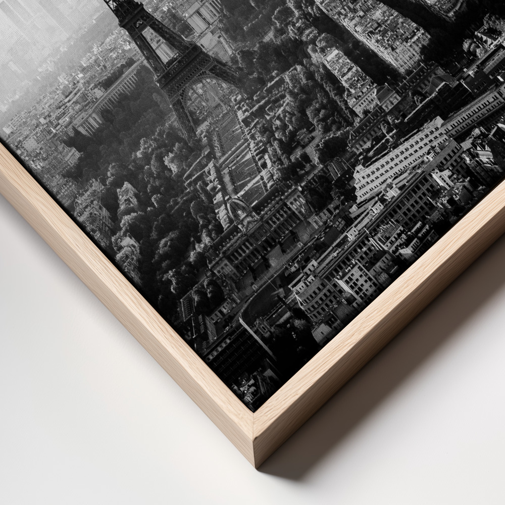 Canvas schilderi - Paris frame close up
