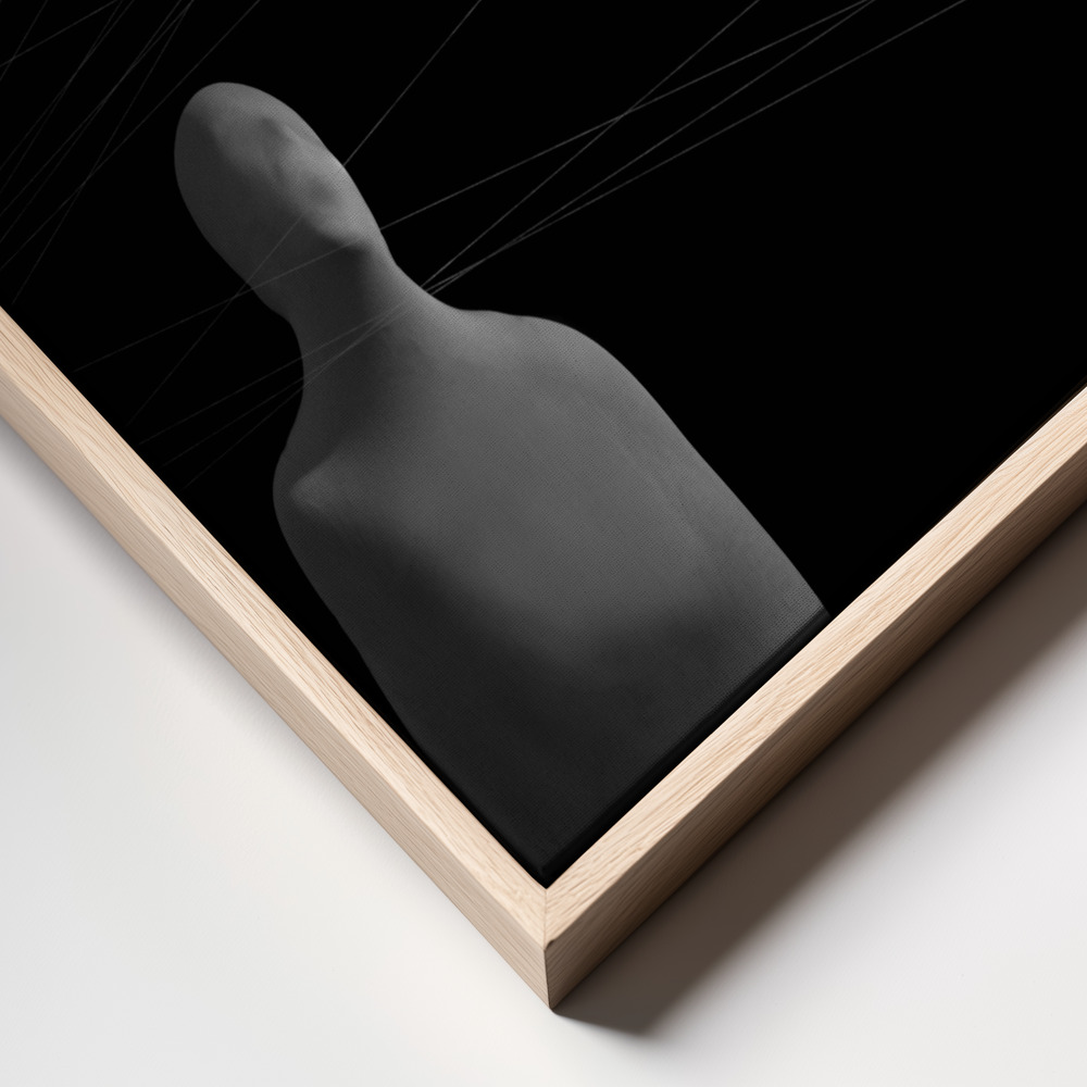 Canvas print - "Cocoon" frame close up