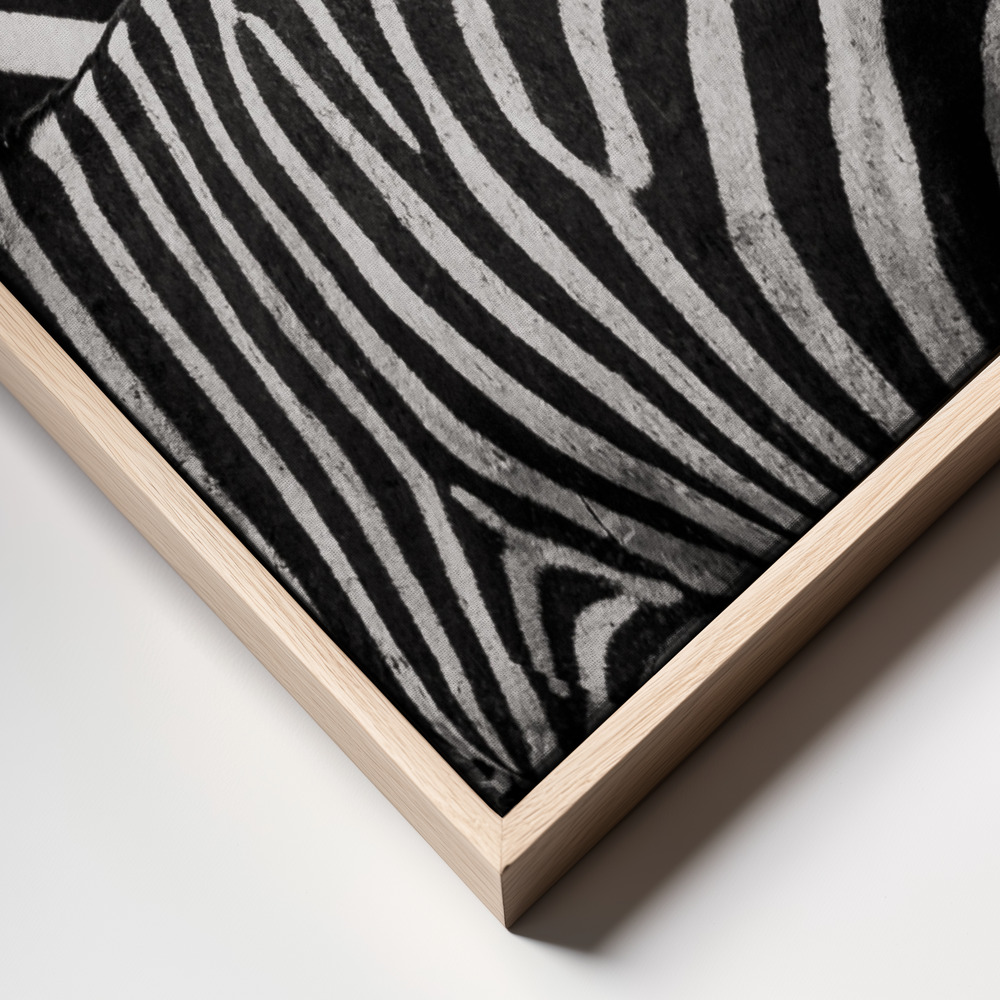 Canvas schilderi - Together frame close up - natuurlijk frame