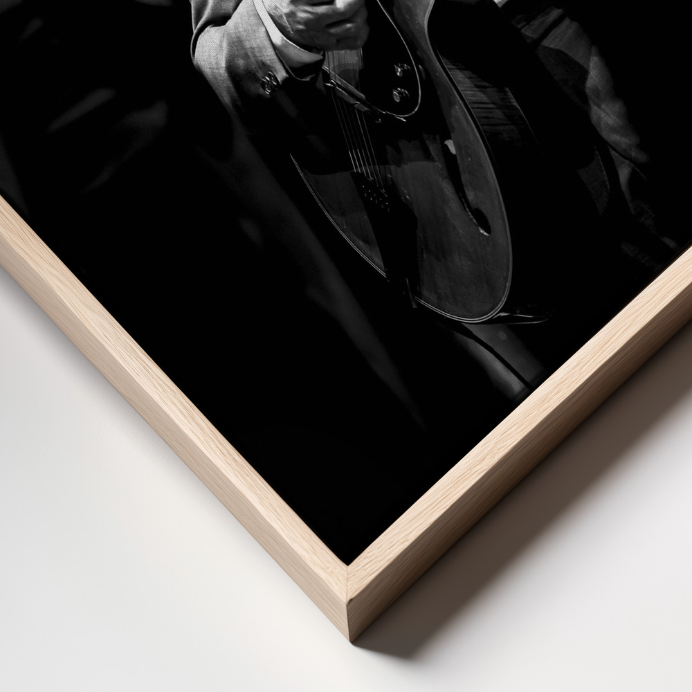 Canvas print - Jazz frame close up