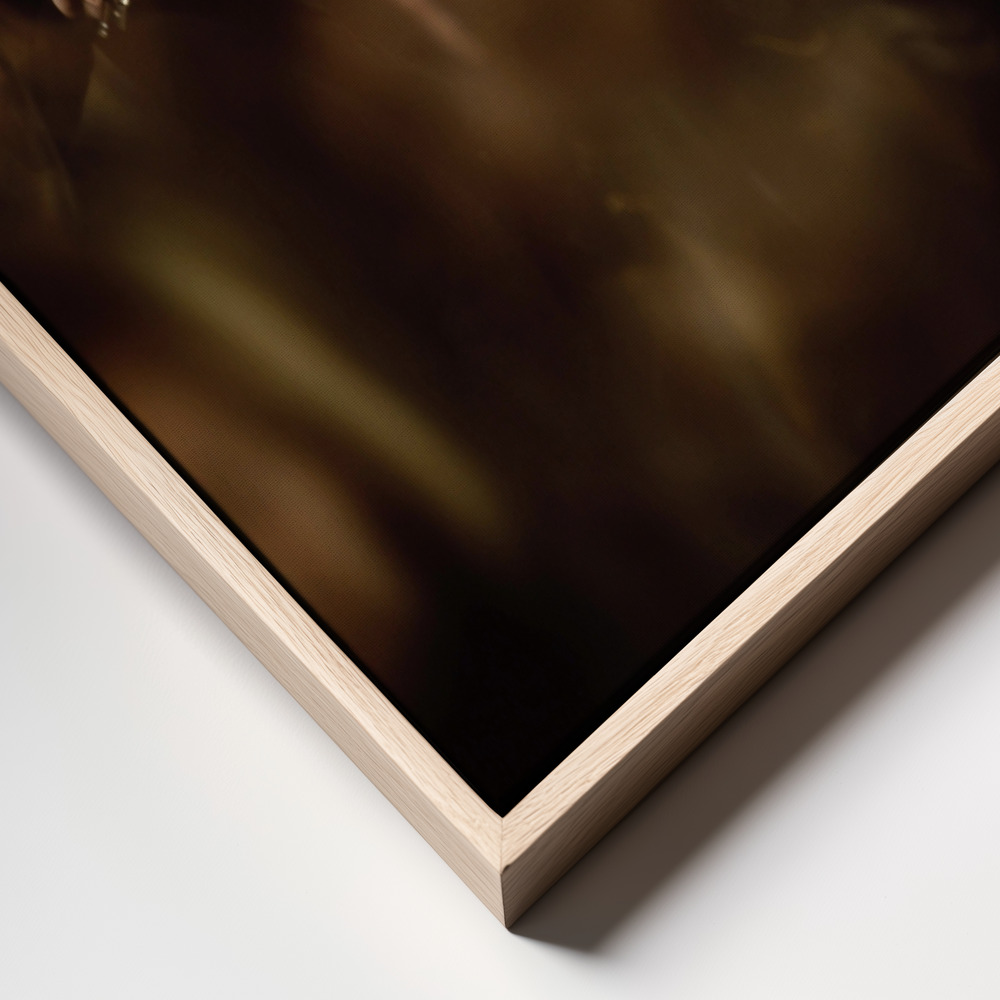 Canvas print - The Silent Rhythm frame close up