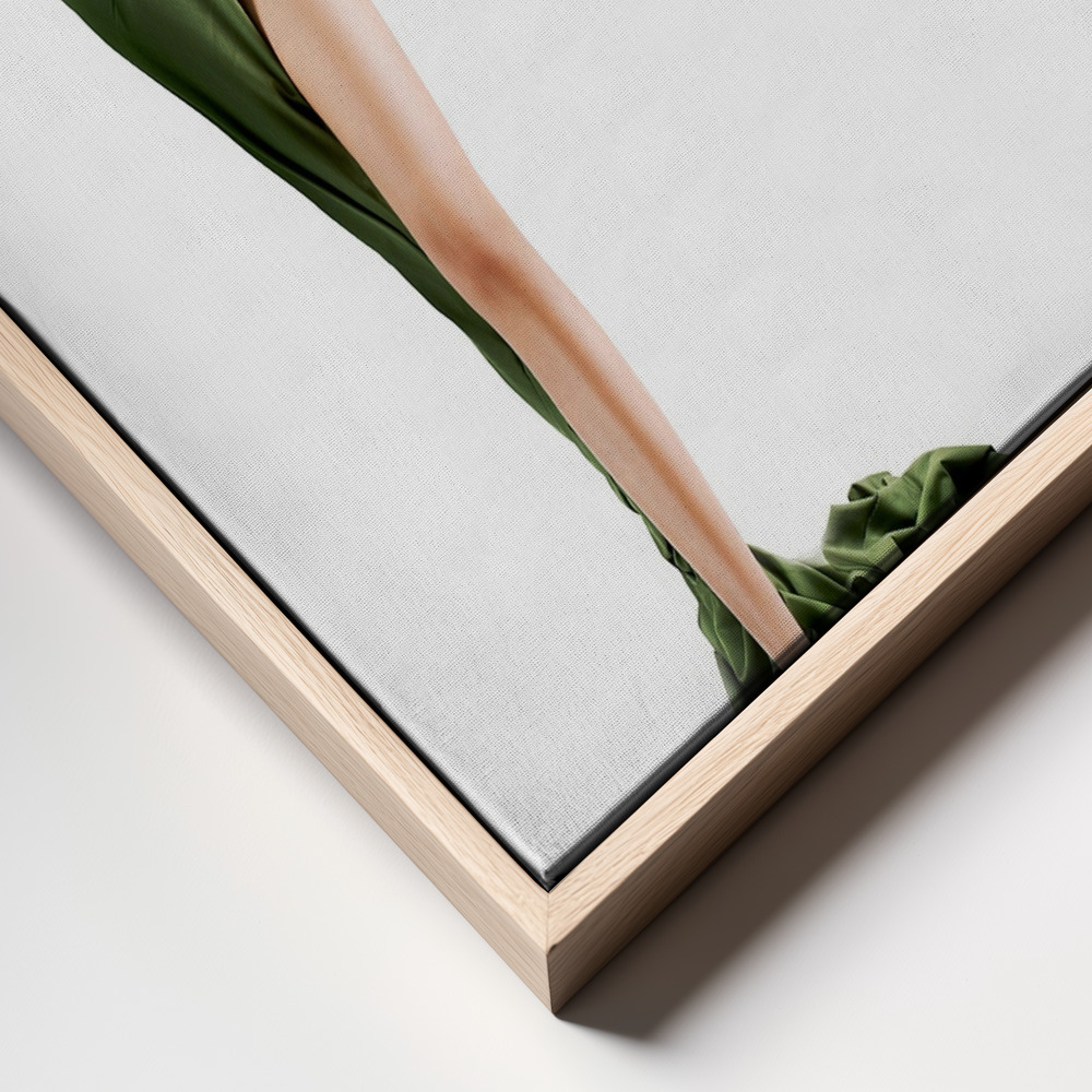 Canvas print - Flower frame close up
