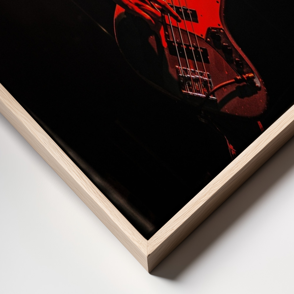 Canvas print - Livephotography frame close up