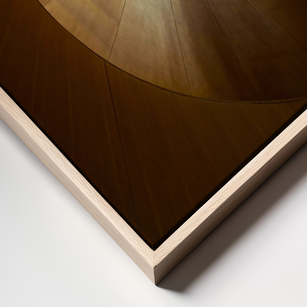 Canvas print - Spiral frame close up