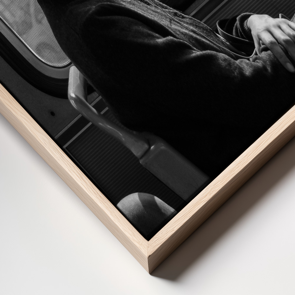 Canvas print - Milano streets frame close up