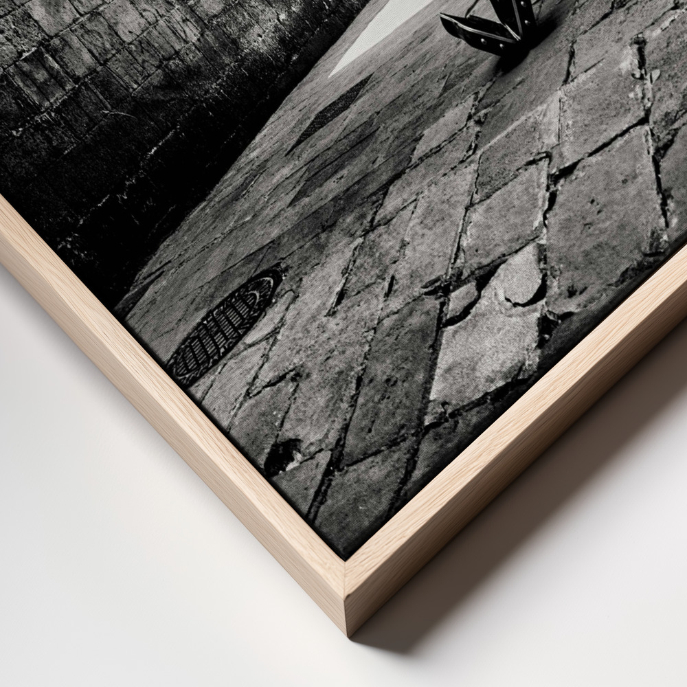 Canvas print - Silent Street frame close up