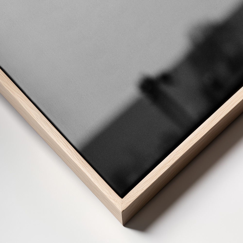 Canvas print - No limits frame close up