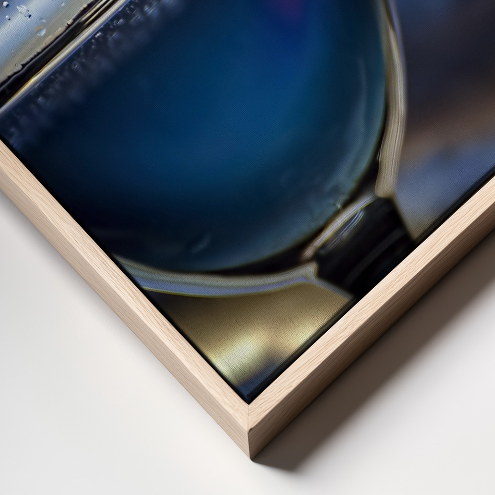 Lienzo - Cloud in a glass frame close up